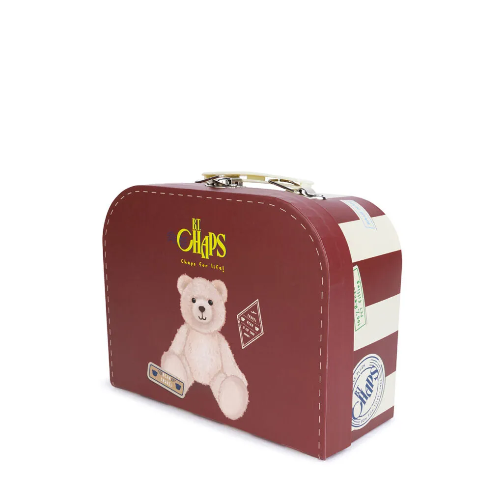 B.T. Chaps  Frederick The Traveller Bear in Giftbox - 17.5cm - 7"