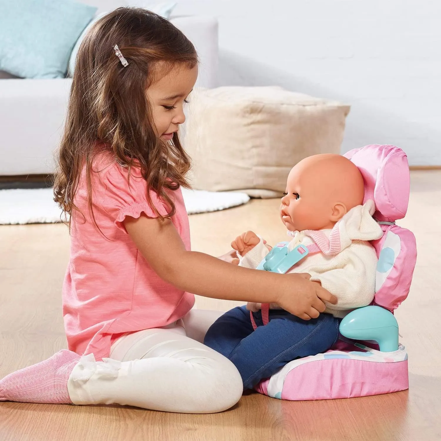 Casdon 710 Baby Huggles Dolls Car Booster Seat
