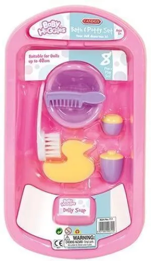 Casdon 711 Baby Huggles Bath & Potty Set