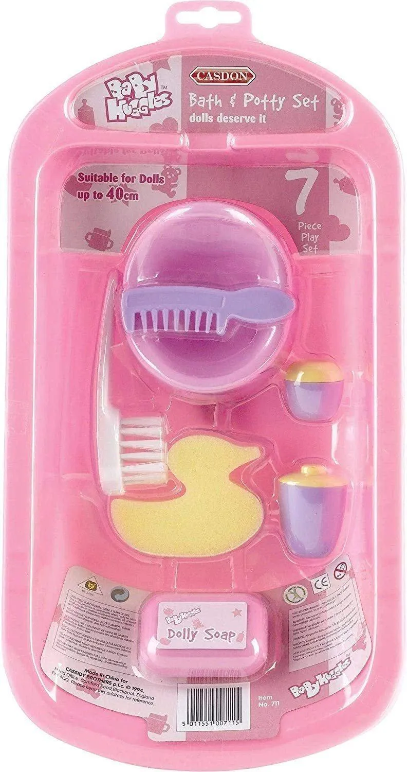 Casdon 711 Baby Huggles Bath & Potty Set