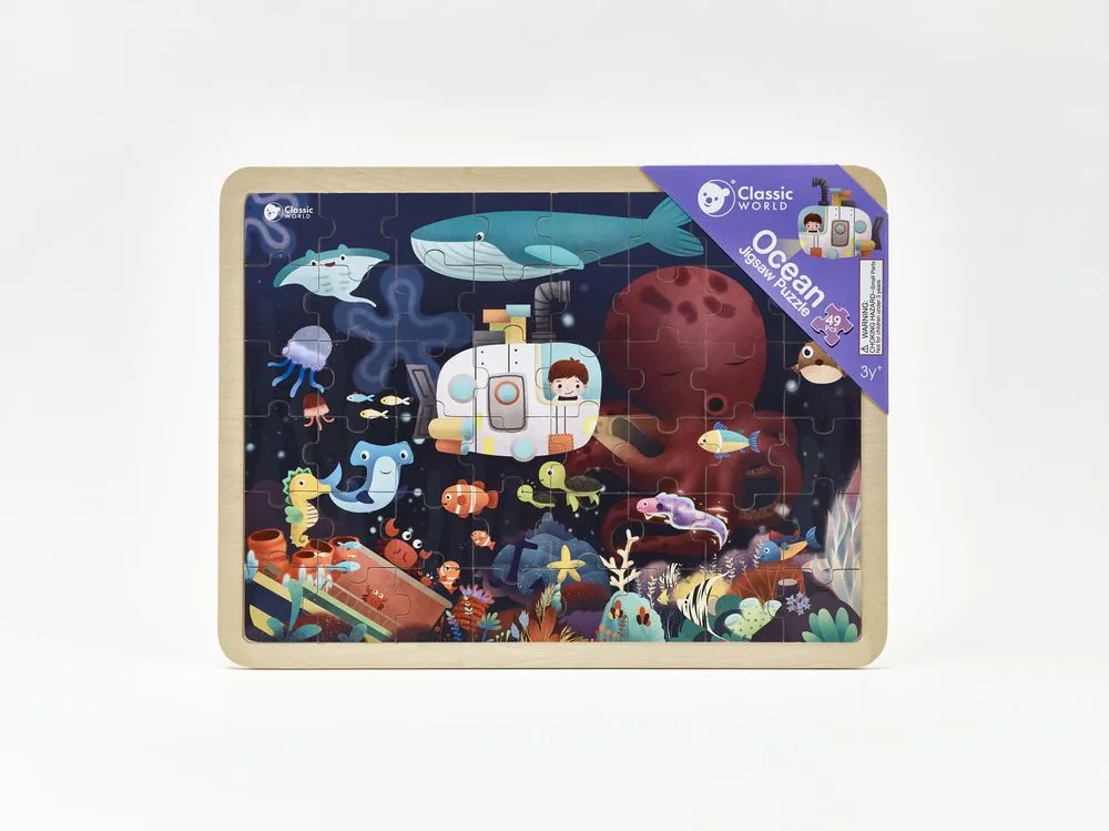 Classic World 49 Piece Ocean Jigsaw Puzzle