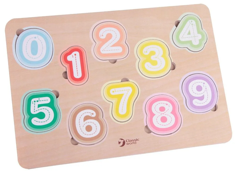 Classic World Numbers Puzzle
