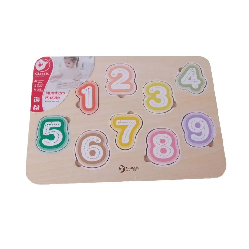 Classic World Numbers Puzzle