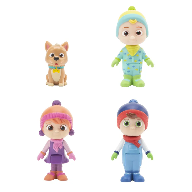 Cocomelon 4 Figure Pack Winter Set