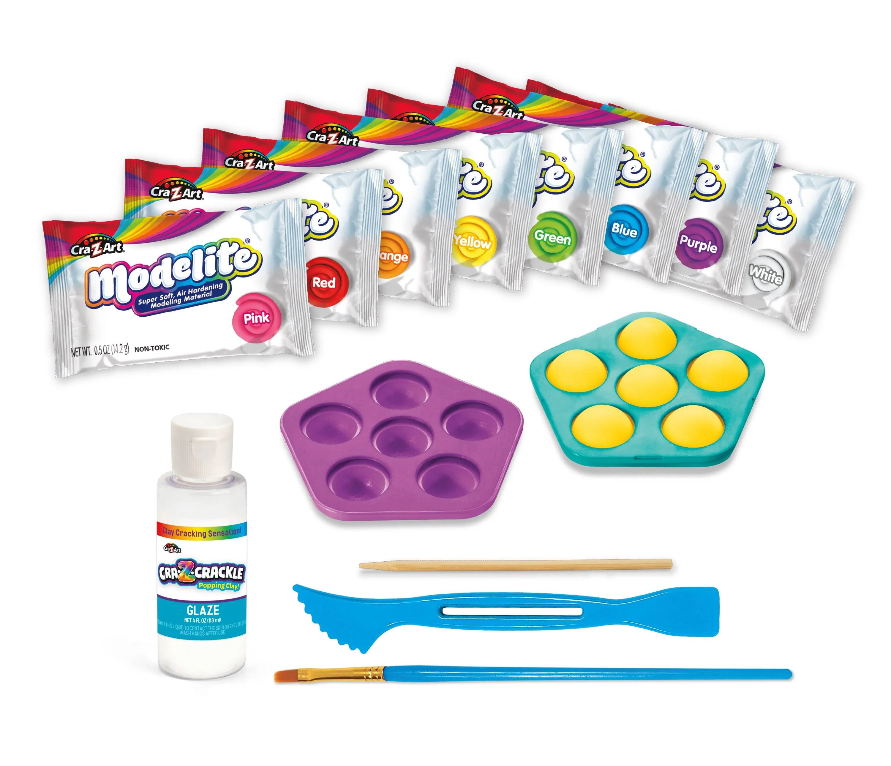 Cra-Z-Art Cra-Z-Crackle Popping Clay! Pop-Mazing Super Sensory!