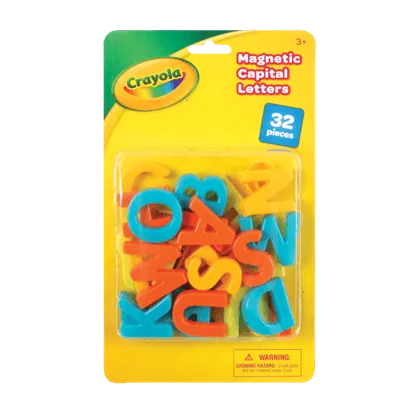 Crayola 32 Piece Magnetic Capital Letters (Upper Case)