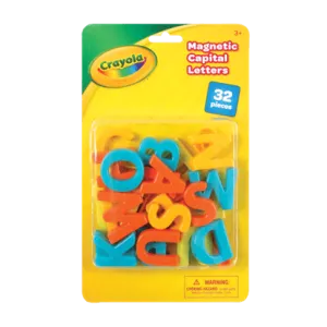 Crayola 32 Piece Magnetic Capital Letters (Upper Case)