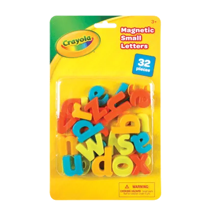 Crayola 32 Piece Magnetic Small Letters (Lower Case)