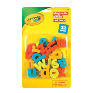Crayola 32 Piece Magnetic Small Letters (Lower Case)