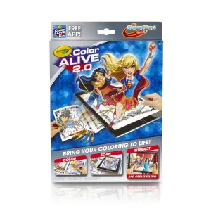 CRAYOLA COLOR ALIVE 2.0 DC SUPER HERO GIRLS