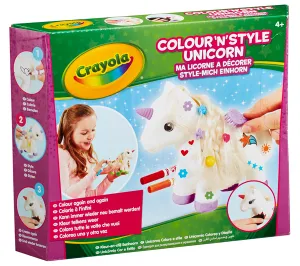 CRAYOLA COLOR N STYLE UNICORN