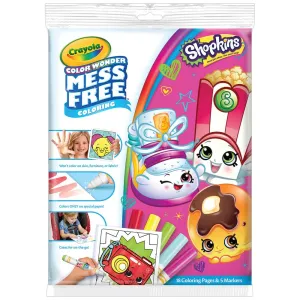 CRAYOLA COLOR WONDER MESS FREE SHOPKINS
