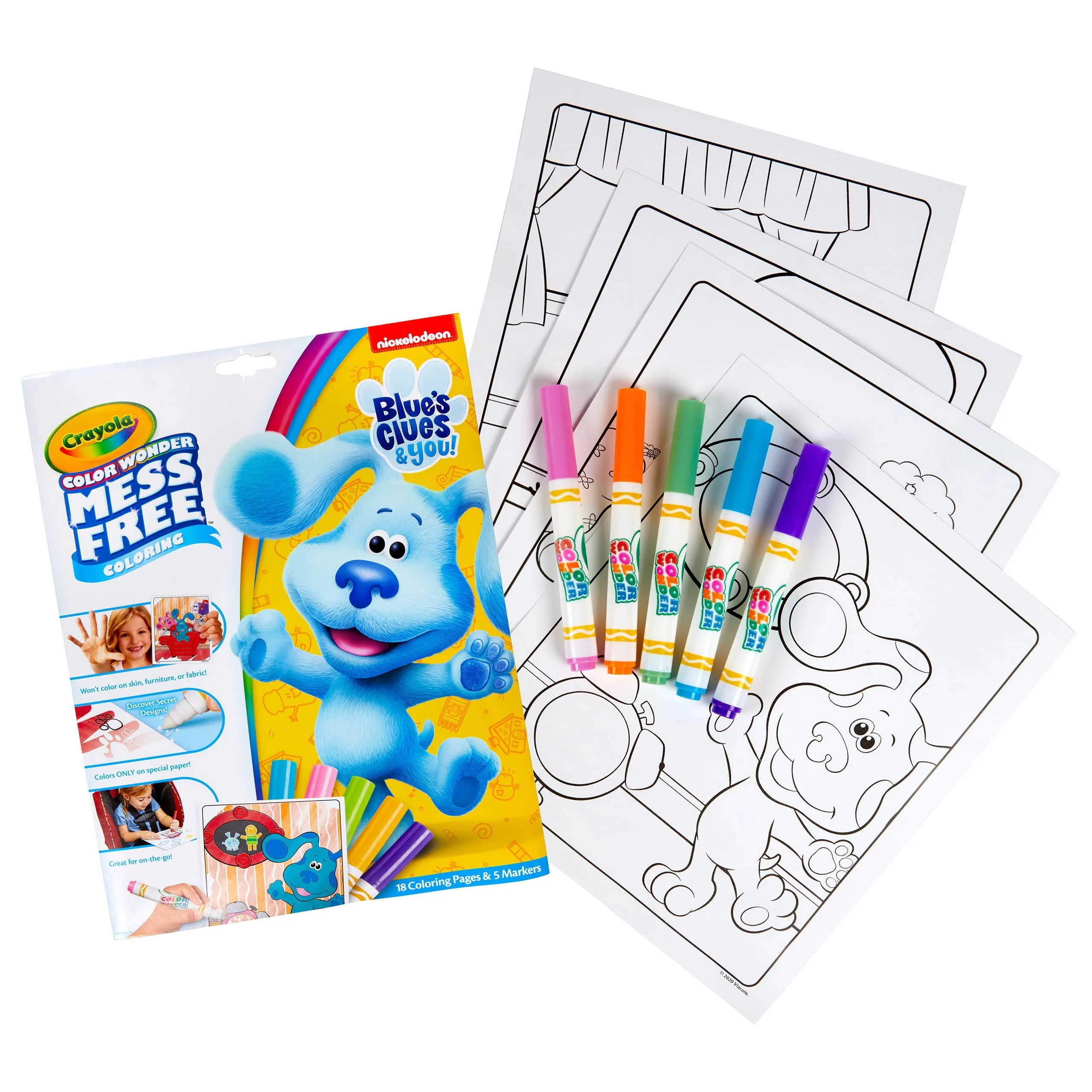 Crayola Colour Wonder Mess Free Blue'S Clues & You