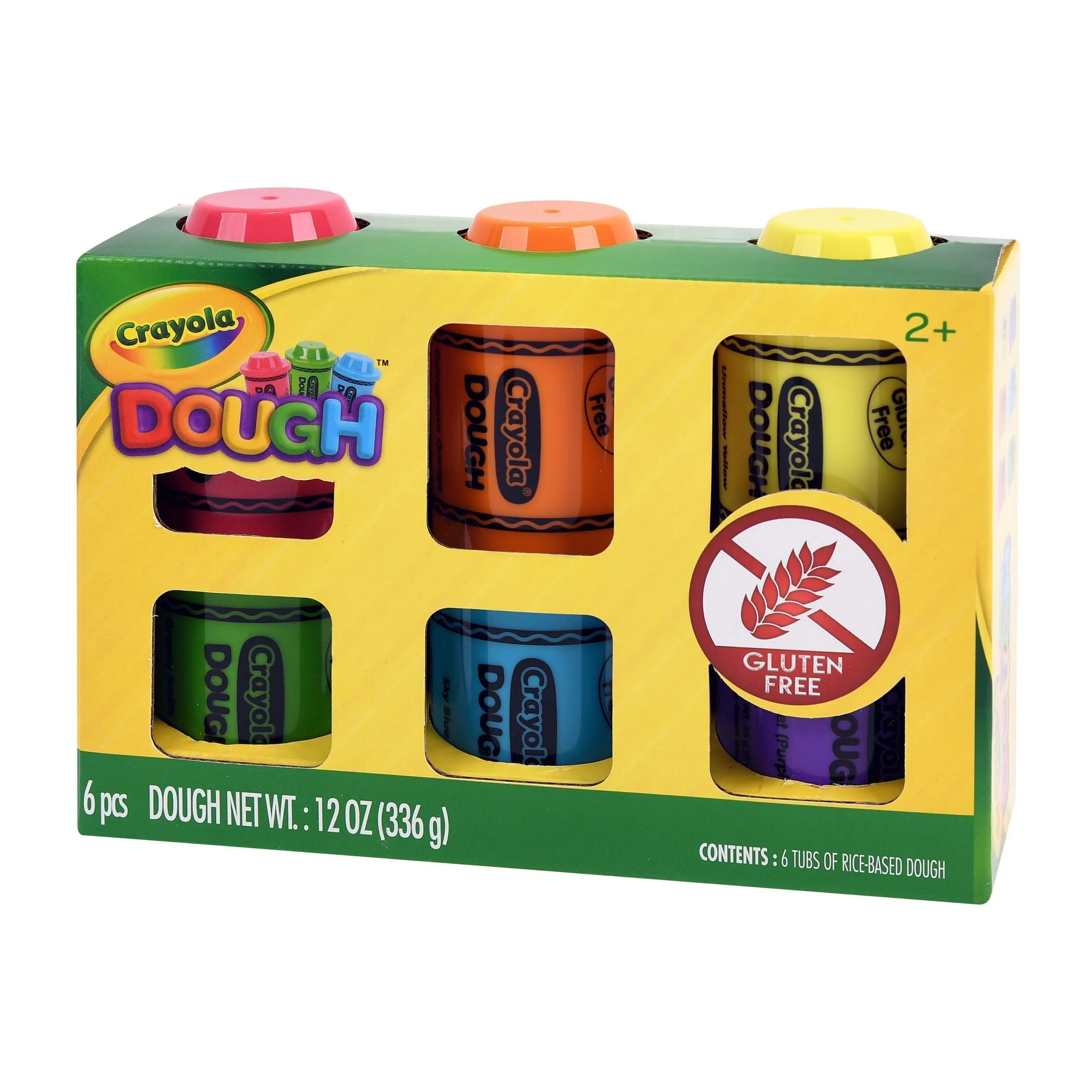 Crayola Dough 6X 2Oz Tubs