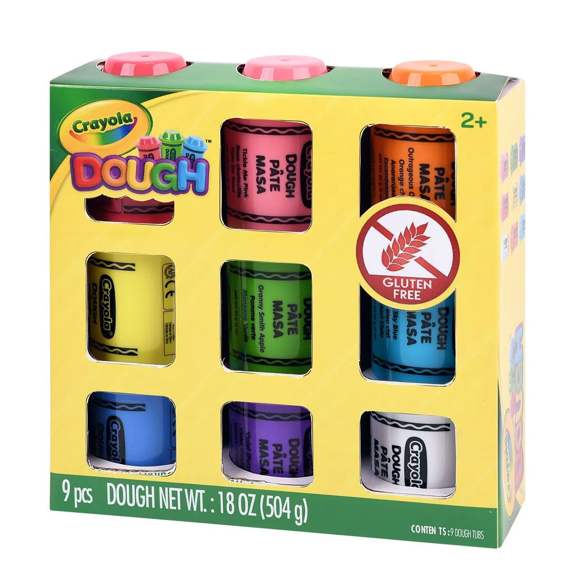 Crayola Dough 9X 2Oz Tubs