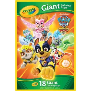 Crayola PAW Patrol Giant Colouring Pages