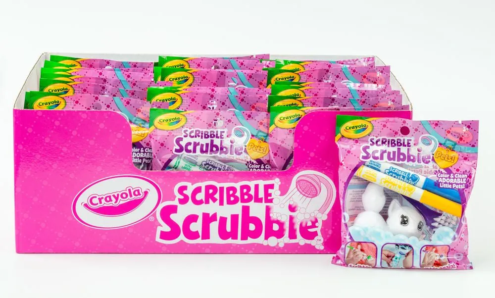 CRAYOLA SCRIBBLE SCRUBBIE PETS SINGLE PET ASSORTED STYLES