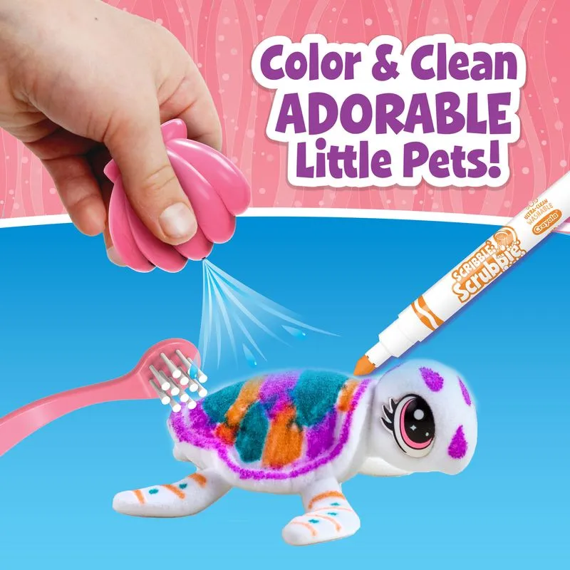 Crayola Scribble Scrubbie Seashell Splash Kit