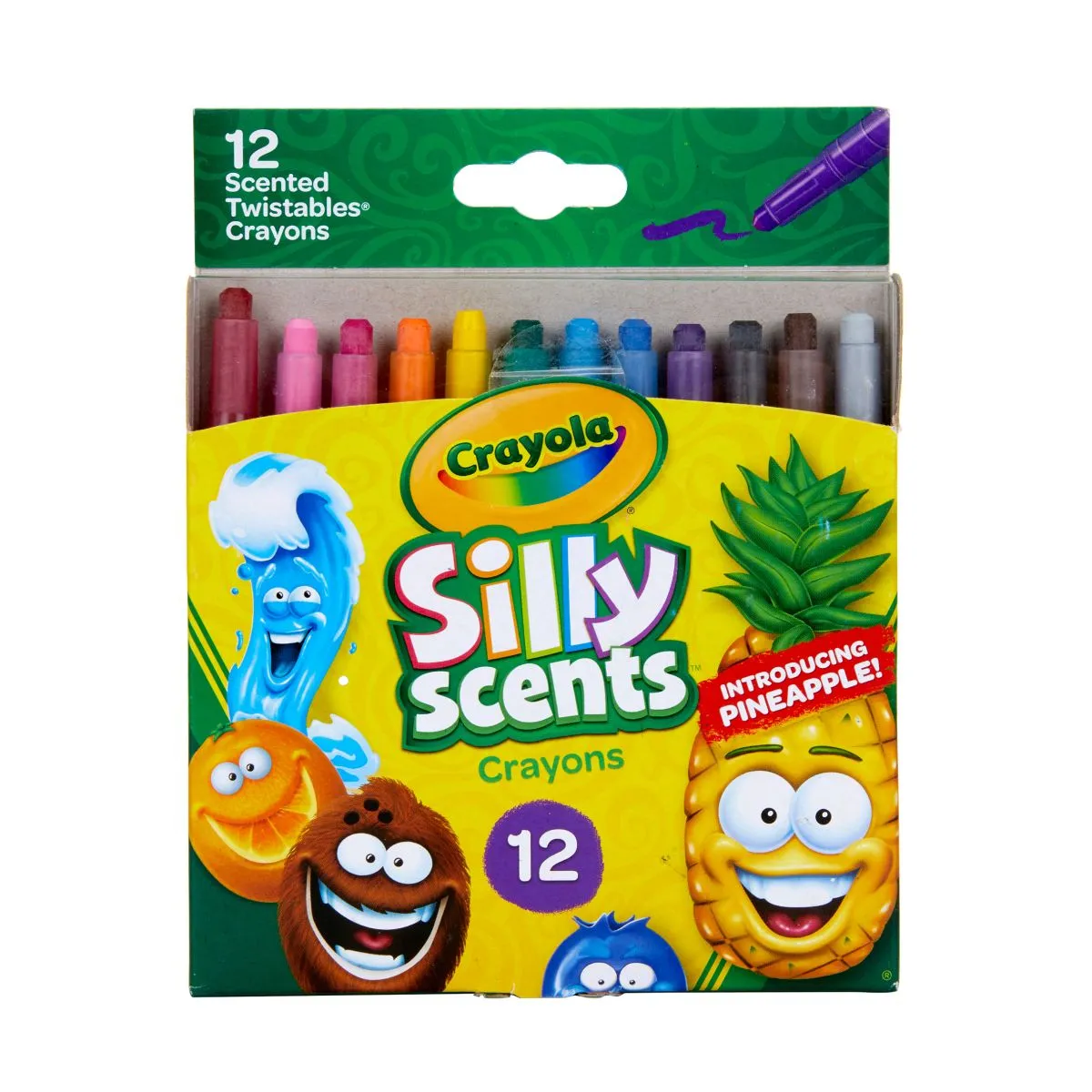 Crayola Silly Scents Twistable Crayons 12 Pack