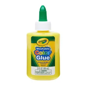 CRAYOLA WASHABLE COLOR GLUE YELLOW