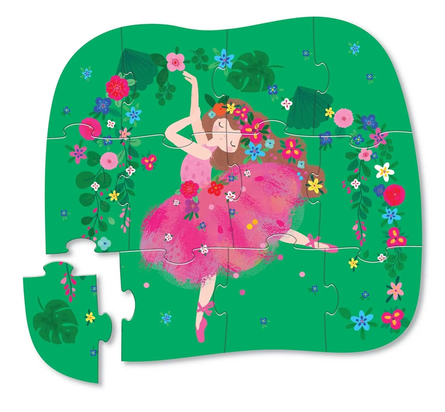 Crocodile Creek 12 Piece Mini Puzzle Ballet Dreams
