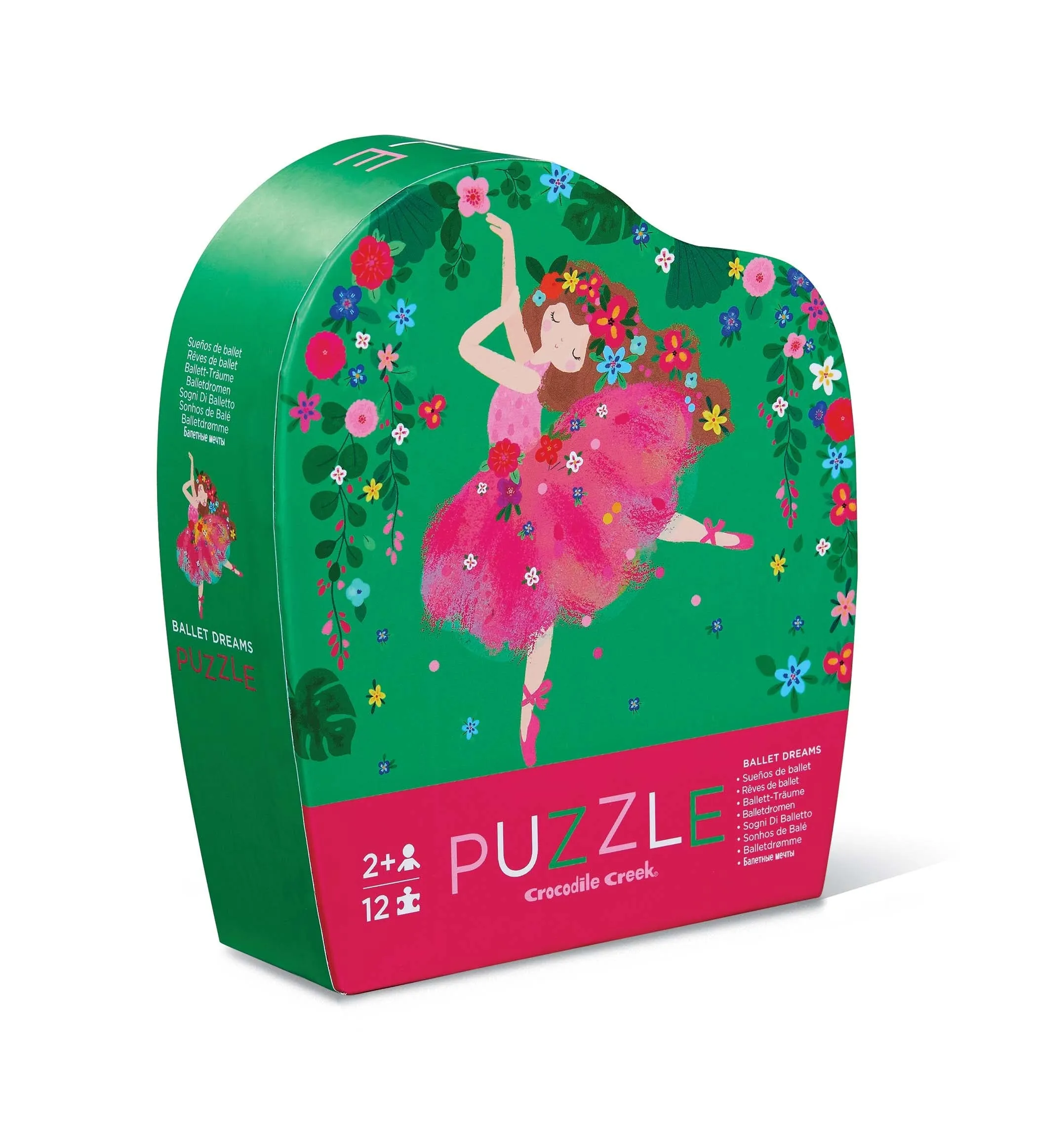 Crocodile Creek 12 Piece Mini Puzzle Ballet Dreams