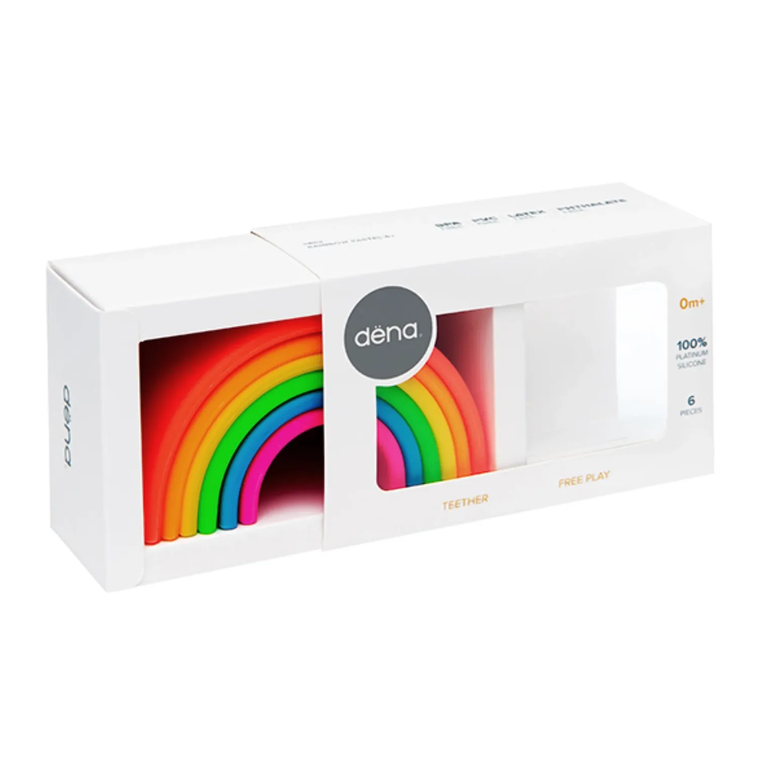 Dena Rainbow Neon - 6pcs