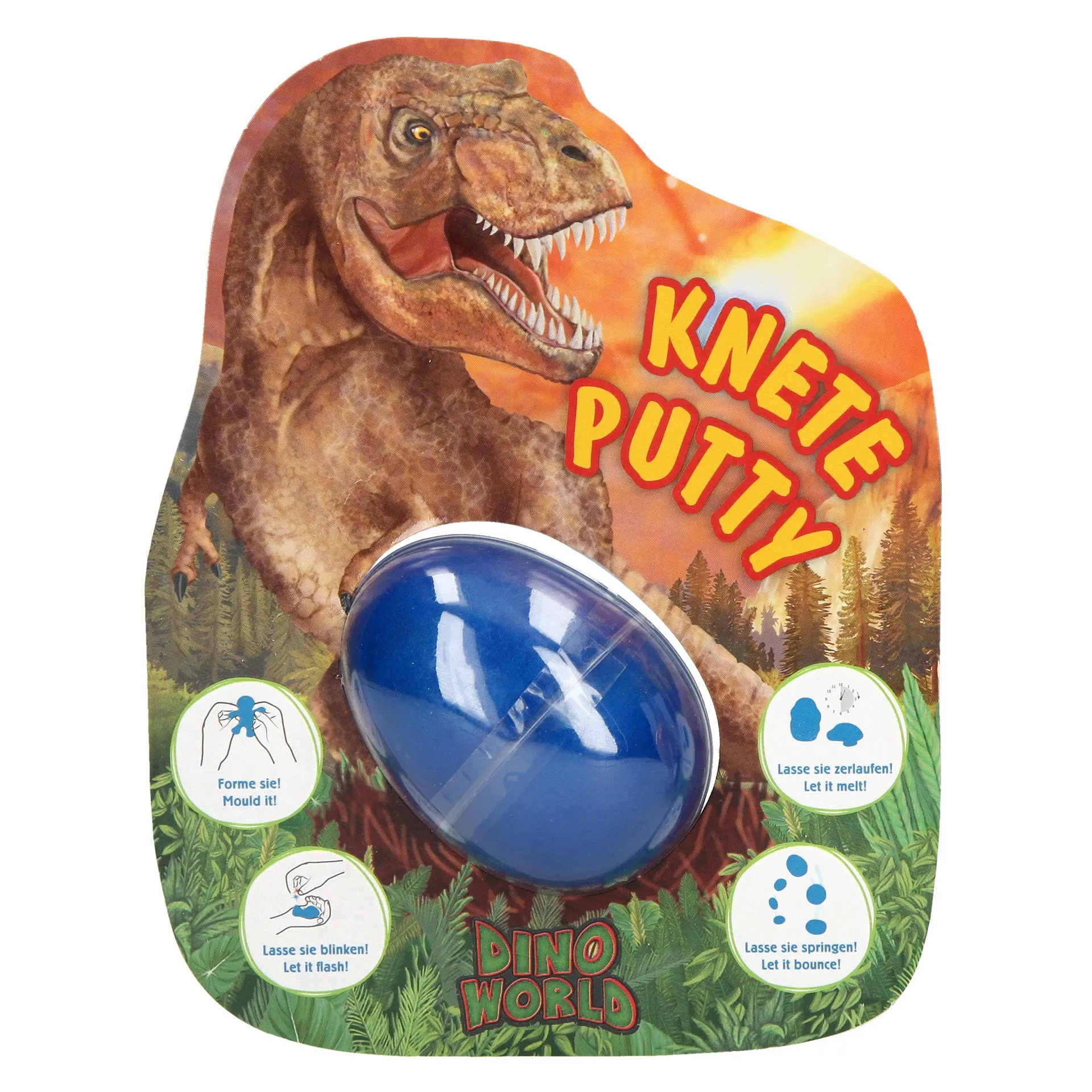 Depesche Dino World Jumping Clay with Flashlight (1pc)