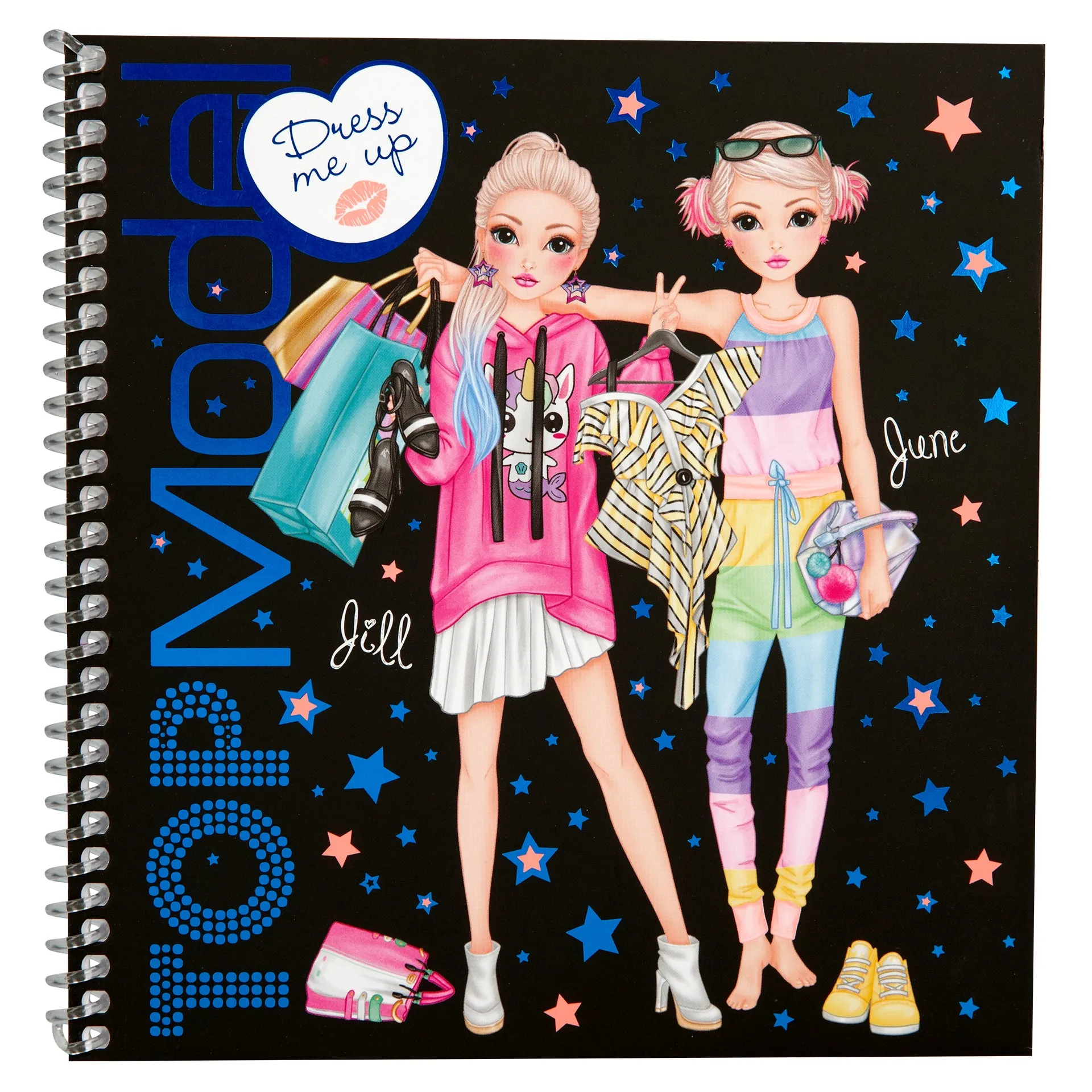 Depesche Topmodel Dress Me Up Stickerbook