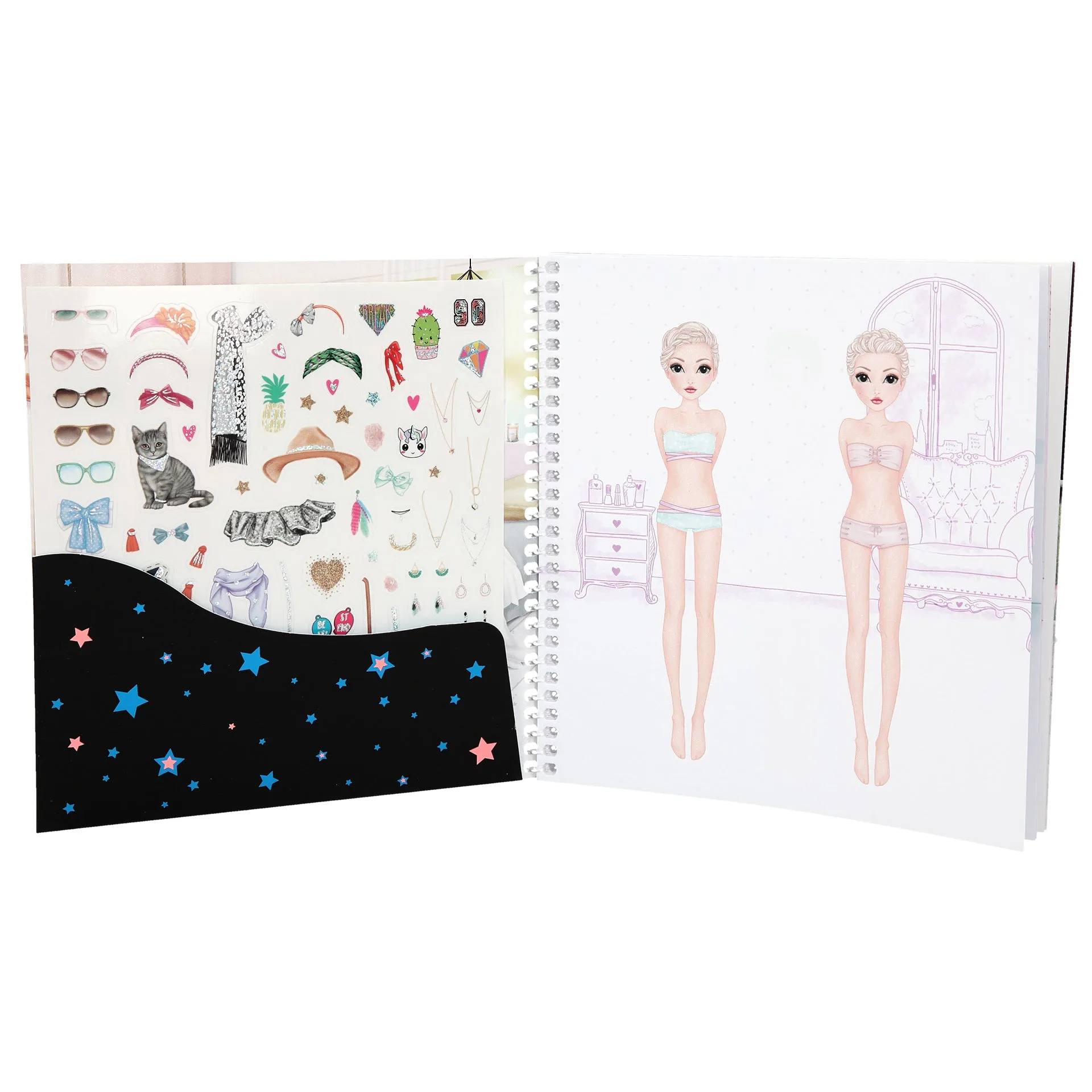 Depesche Topmodel Dress Me Up Stickerbook