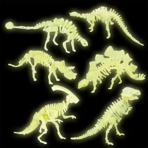 Dinosaur Glow In The Dark 3D Puzzle Assorted Styles