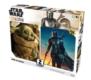 Disney Mandalorian 2 Pack 200 Piece Puzzle