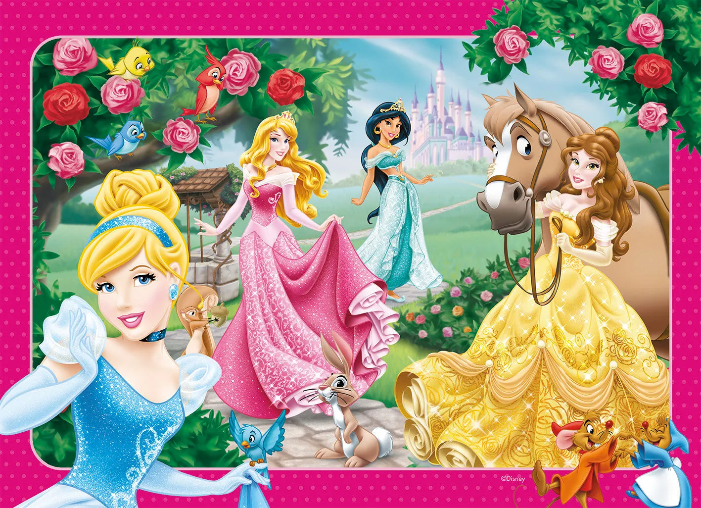 Disney Princess 35 Piece Frame Tray Puzzle Assorted Styles