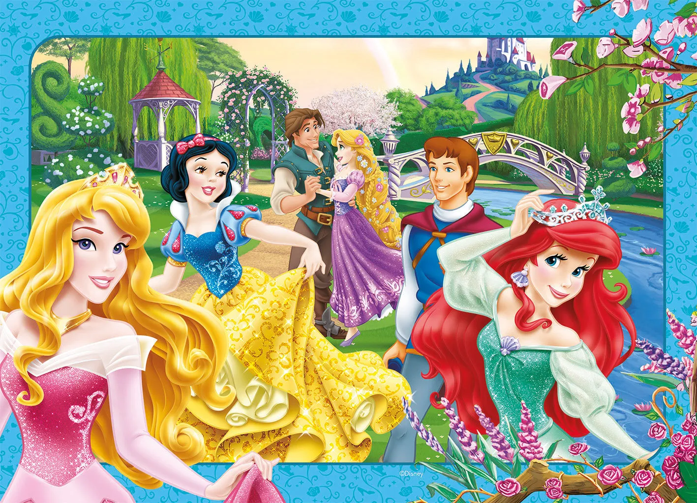 Disney Princess 35 Piece Frame Tray Puzzle Assorted Styles