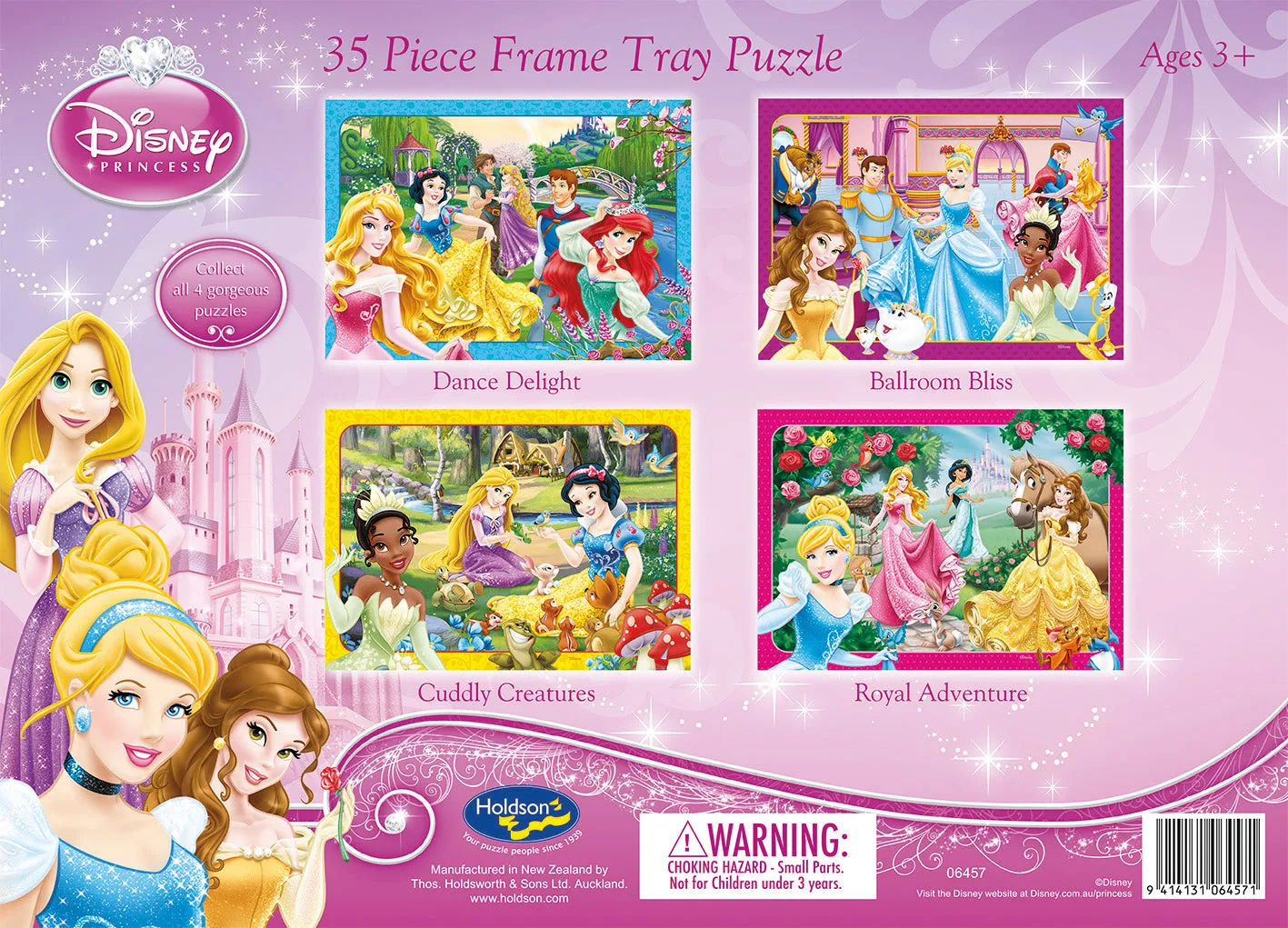 Disney Princess 35 Piece Frame Tray Puzzle Assorted Styles