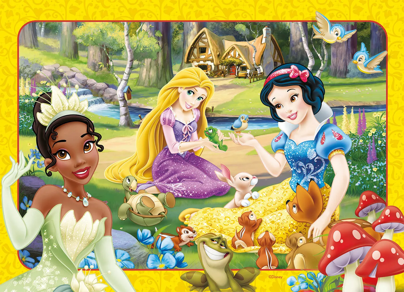 Disney Princess 35 Piece Frame Tray Puzzle Assorted Styles