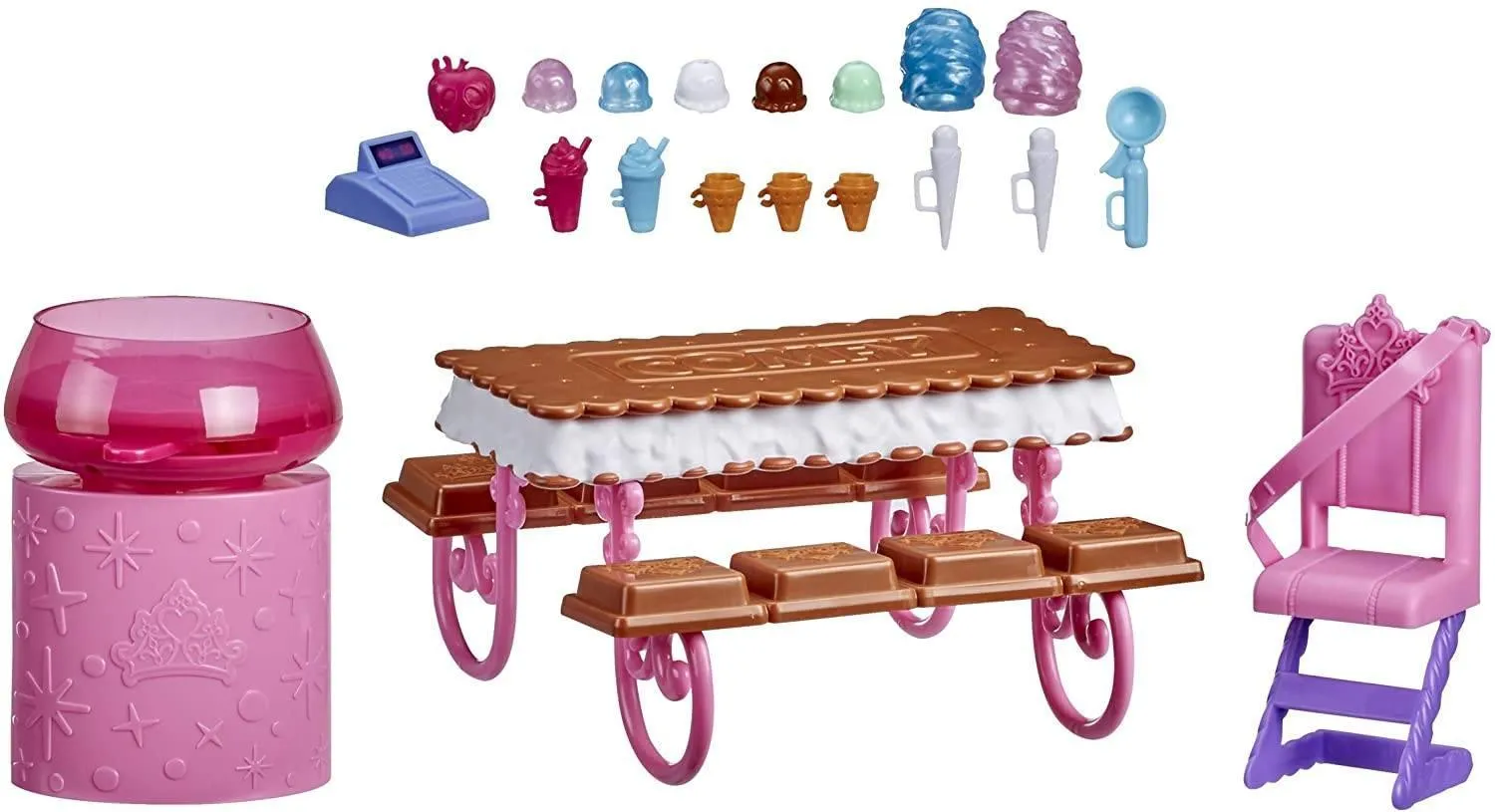 Disney Princess Comfy Squad Sweet Treats Truck, Playset