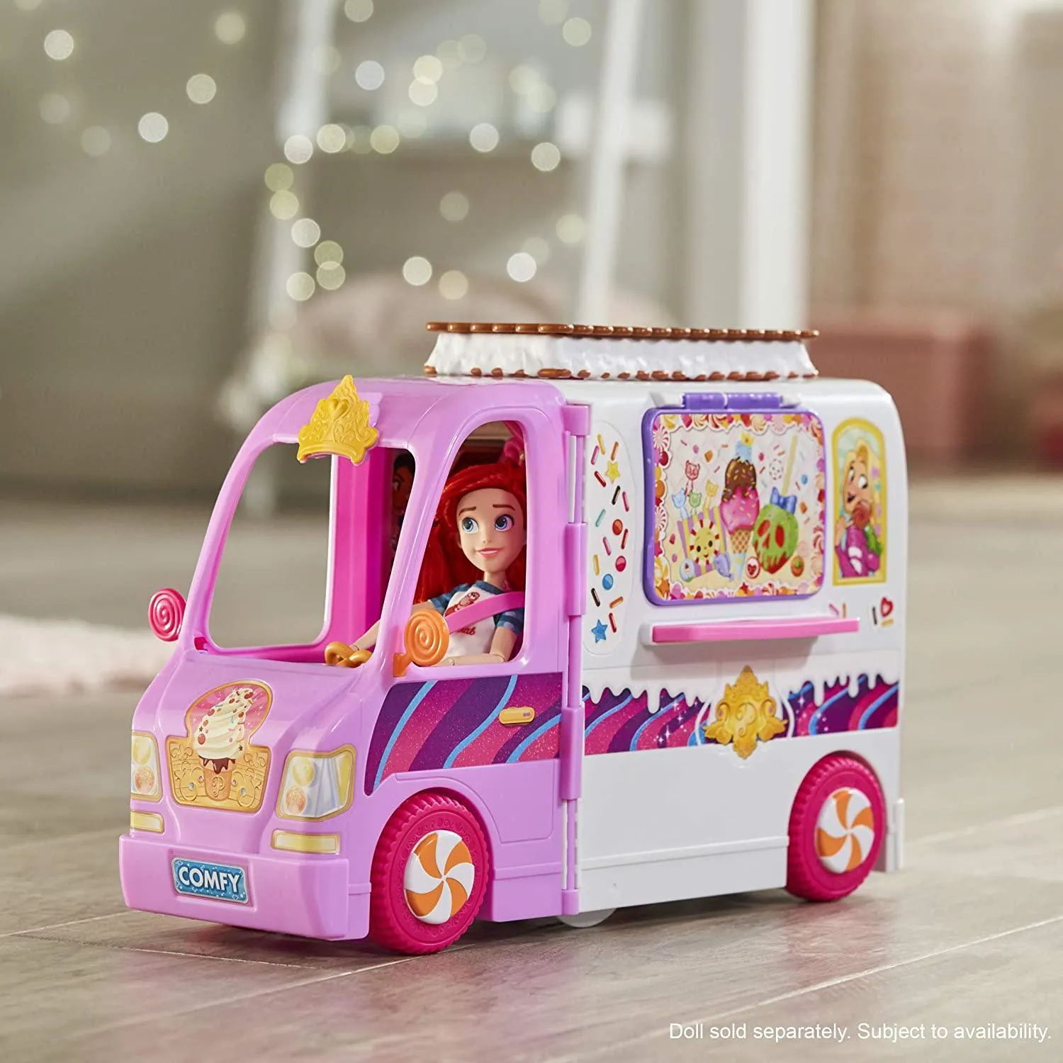 Disney Princess Comfy Squad Sweet Treats Truck, Playset
