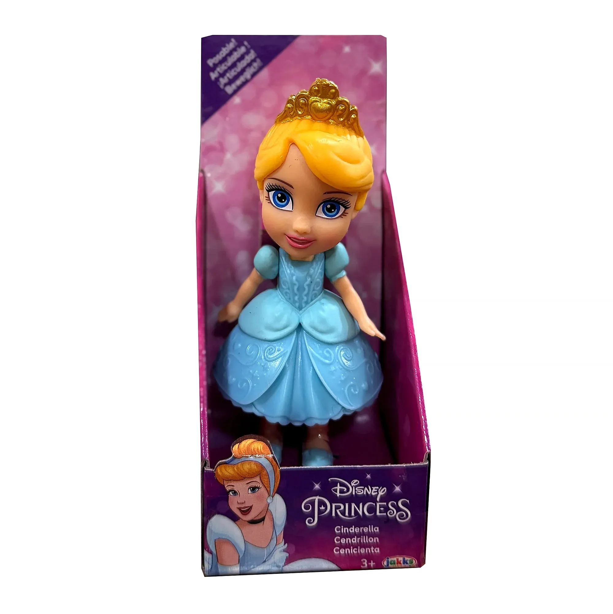 Disney Princess Mini Doll 7cm - Assorted