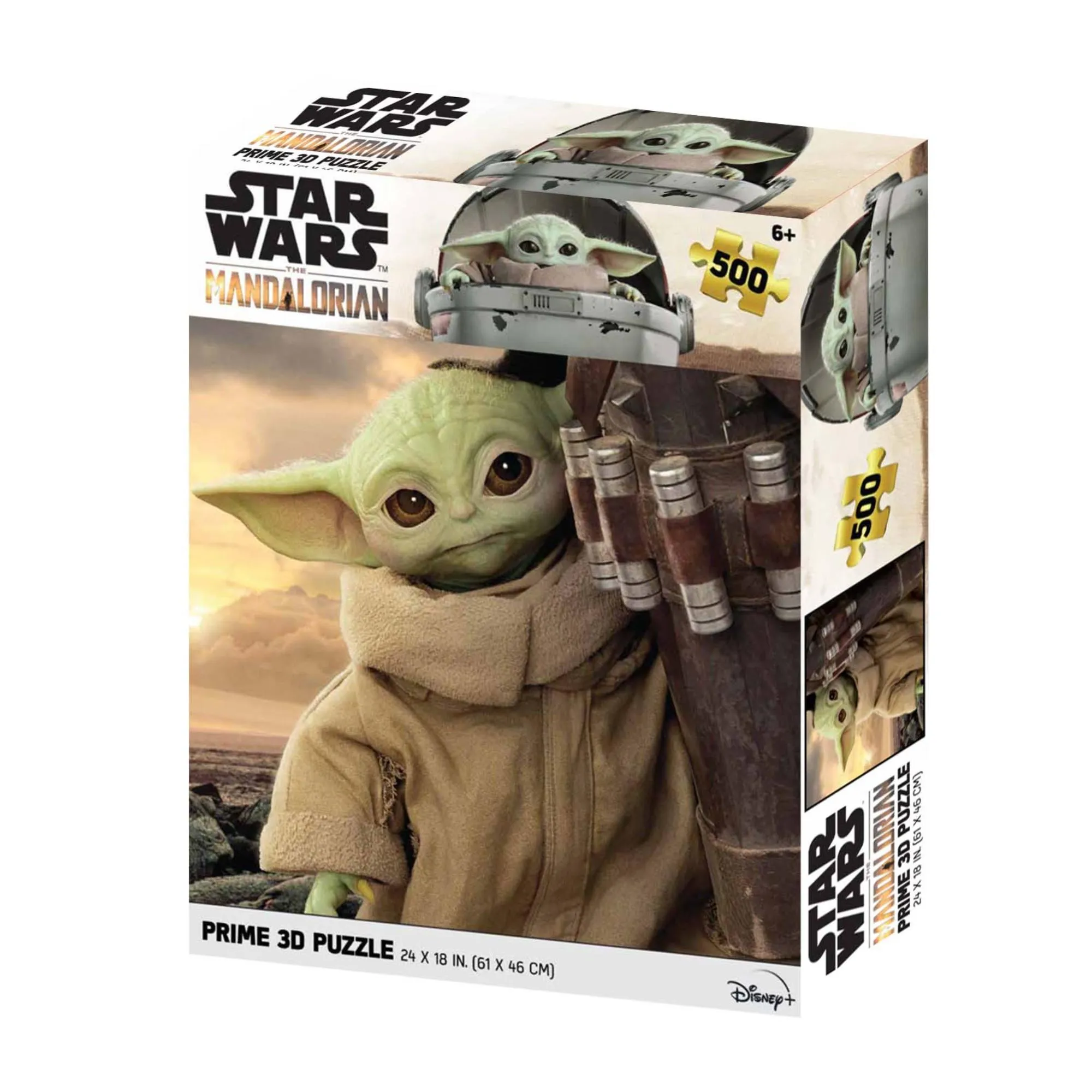Disney Star Wars The Mandalorian Grogu Prime 3D 500 Piece Puzzle