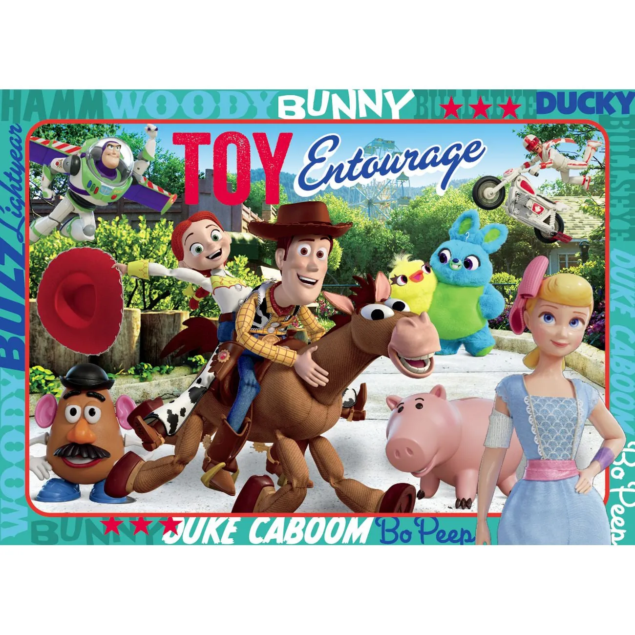 Disney Toy Story 4 35 Piece Piece Frame Tray Puzzle Assorted Styles
