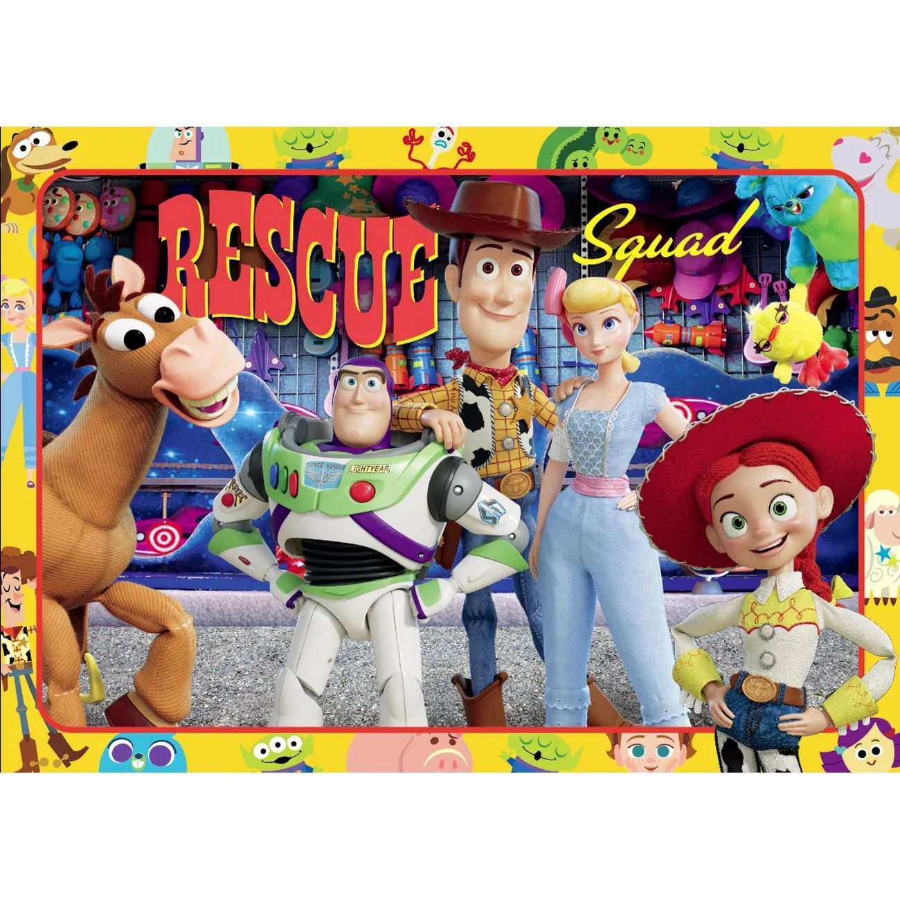 Disney Toy Story 4 35 Piece Piece Frame Tray Puzzle Assorted Styles