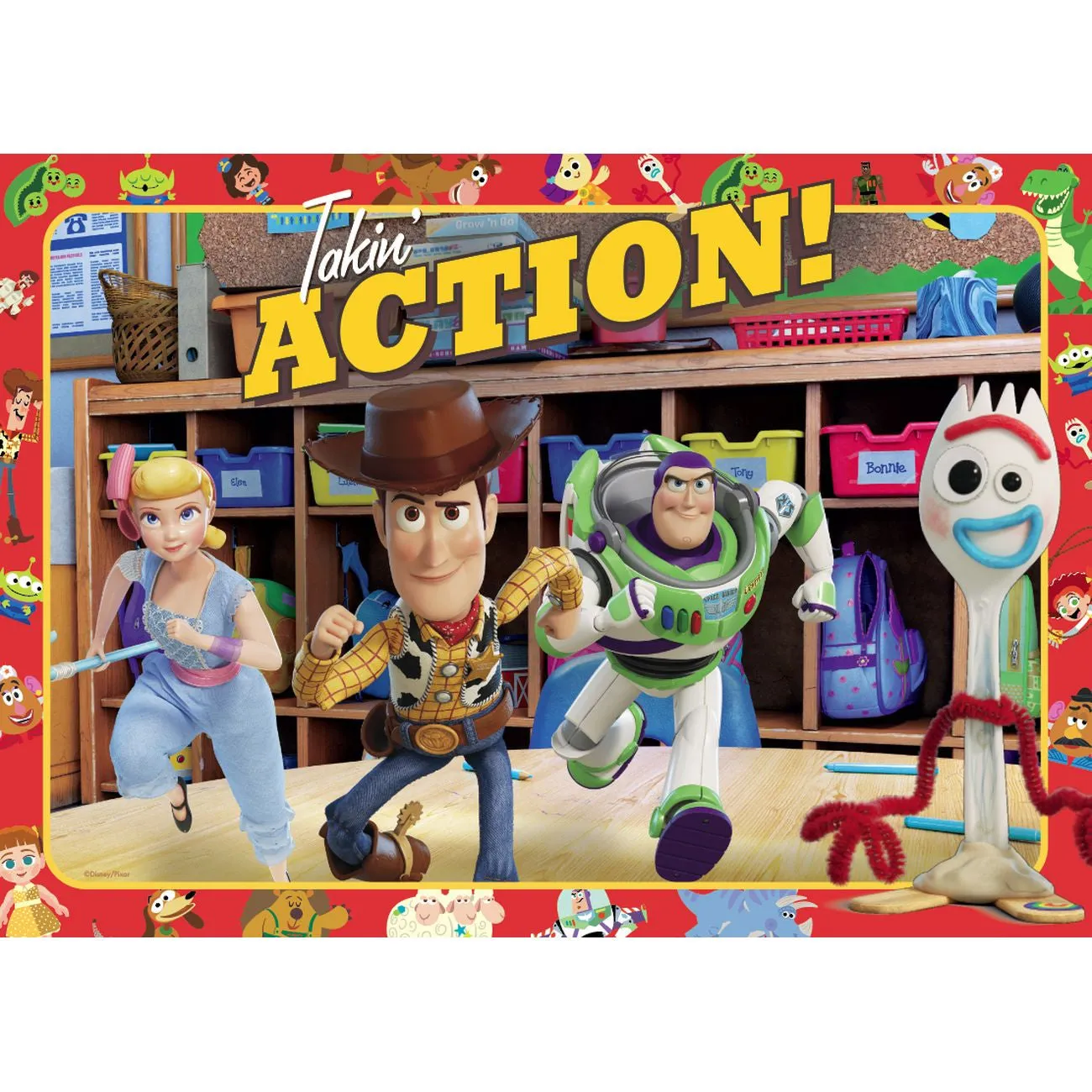 Disney Toy Story 4 35 Piece Piece Frame Tray Puzzle Assorted Styles
