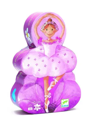 Djeco Ballerina & Flower 36 Piece Puzzle