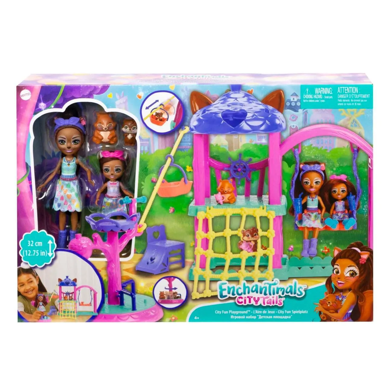 Enchantimals City Fun Playground Playset