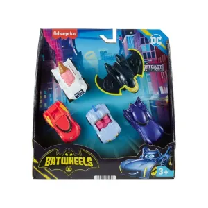 Fisher Price Batwheels 1:55 Diecast Vehicle 5 Pack Assortment