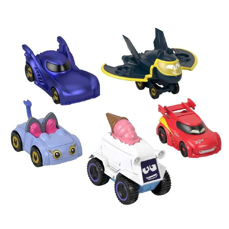 Fisher Price Batwheels 1:55 Diecast Vehicle 5 Pack Assortment