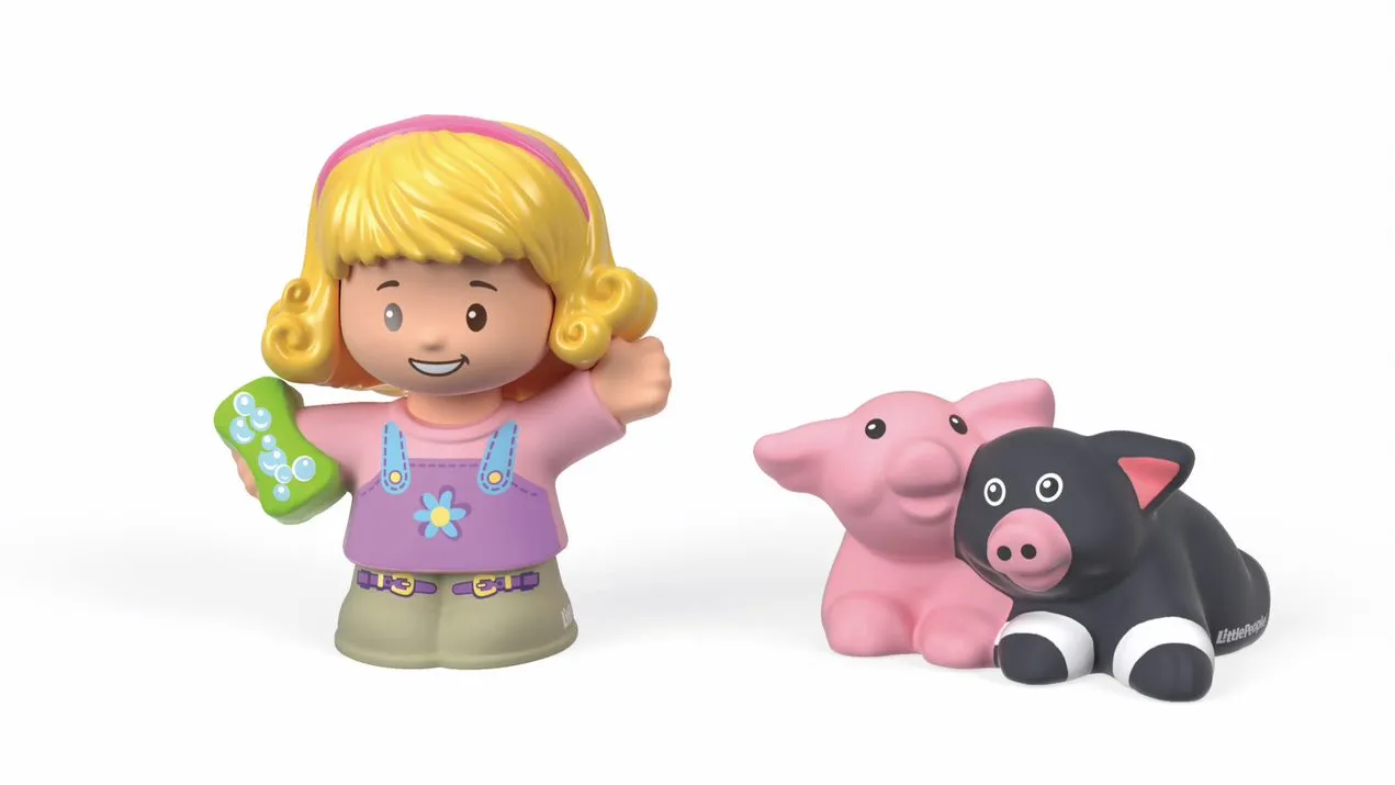 Fisher-Price Little People Figure 2 Pack - Emma & Piglets