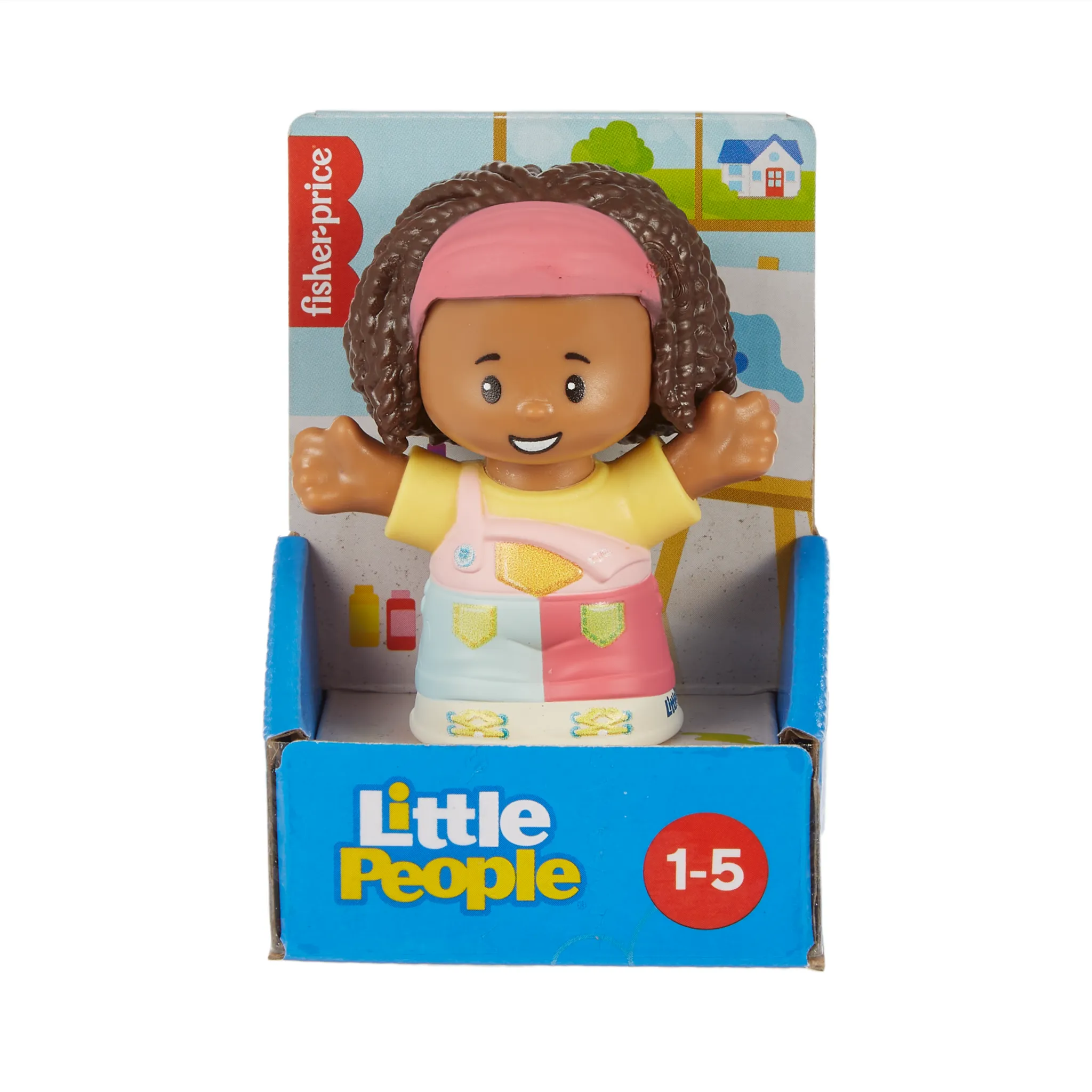 Fisher Price Little People Kid In Overalls