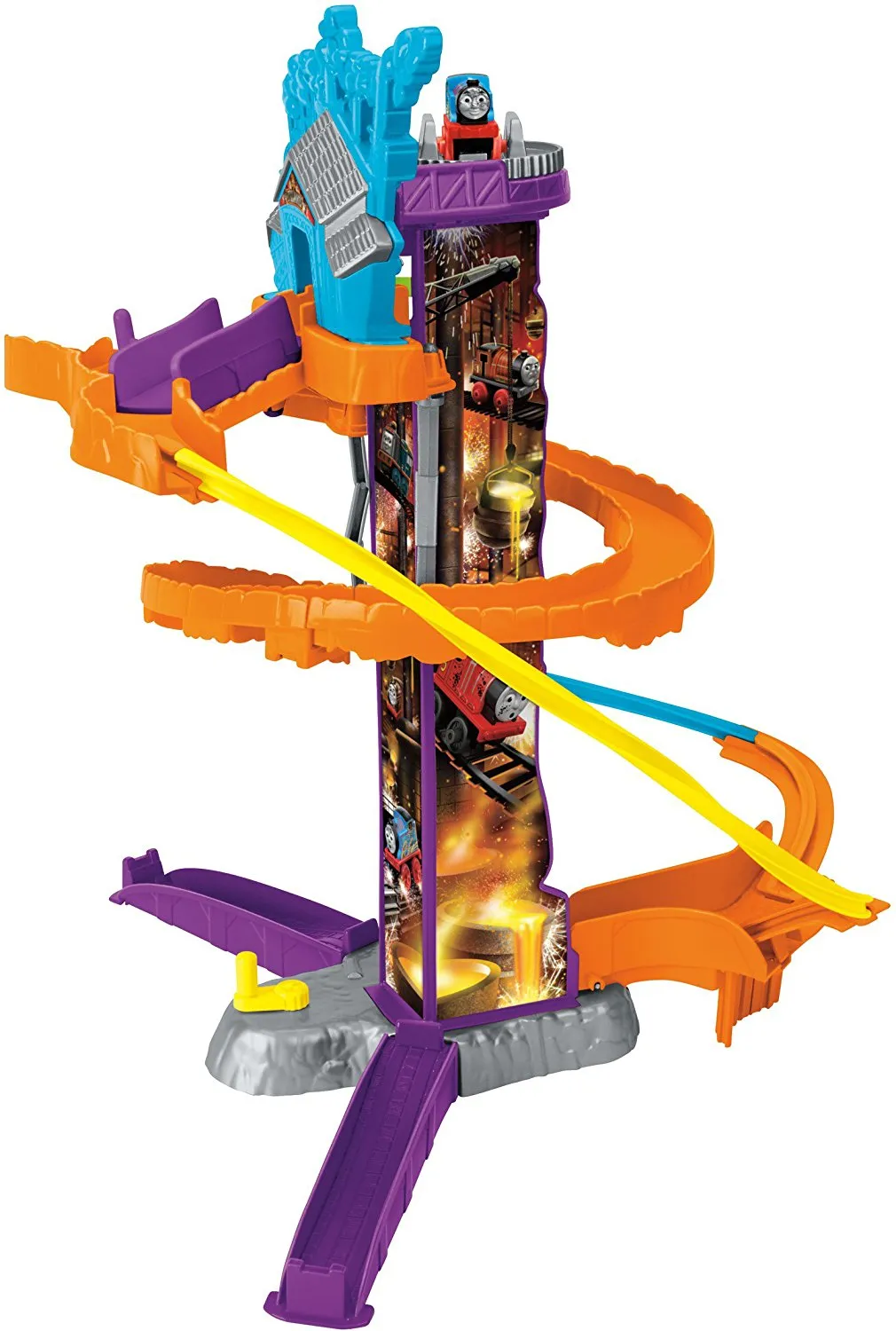 Fisher-Price Thomas & Friends Minis Steelworks Stunt Set